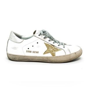 GOLDEN GOOSE LIMITED EDITION GOLD STAR SUPERSTAR SNEAKERS 37
